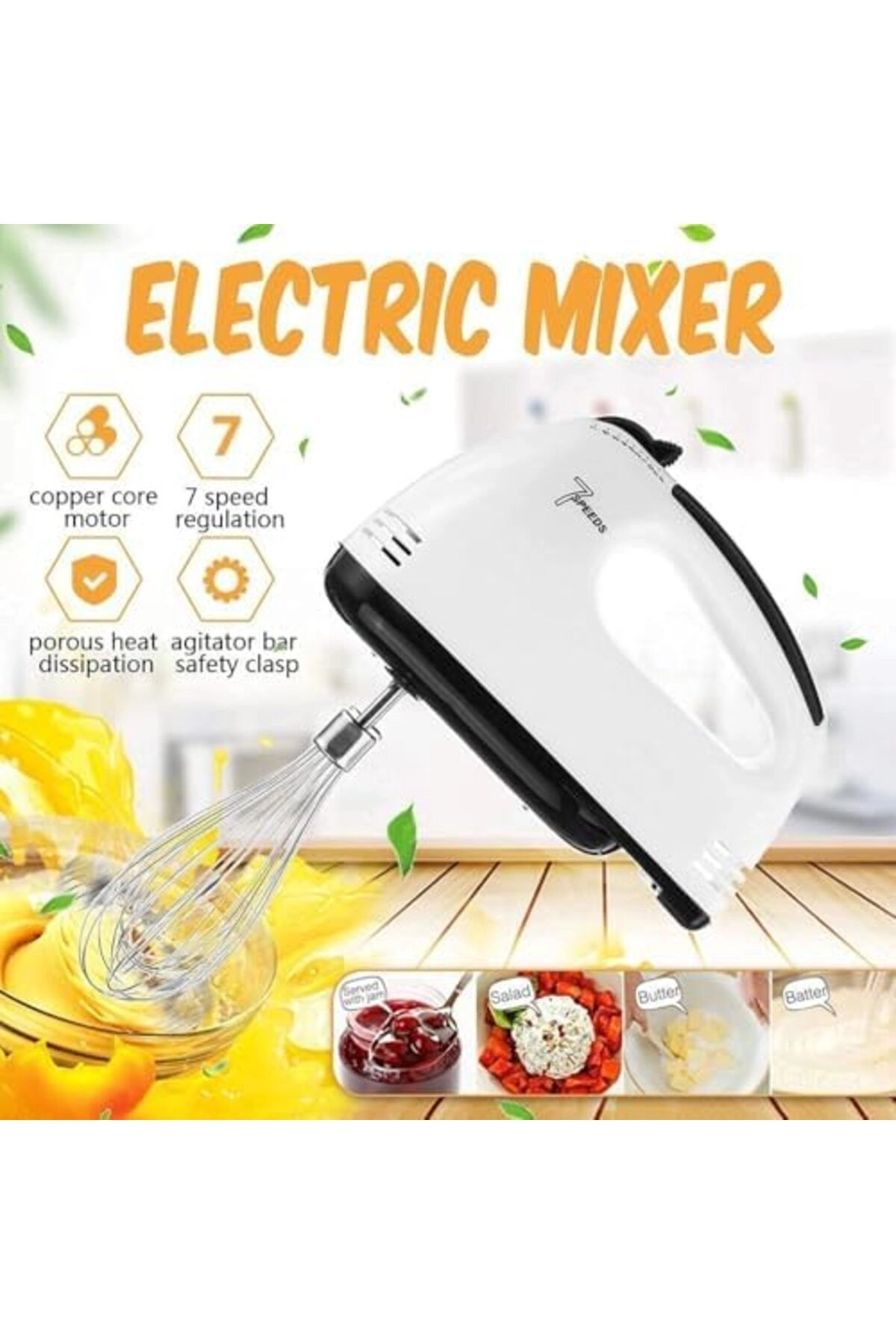 Electric Hand Mixer - 150–300W