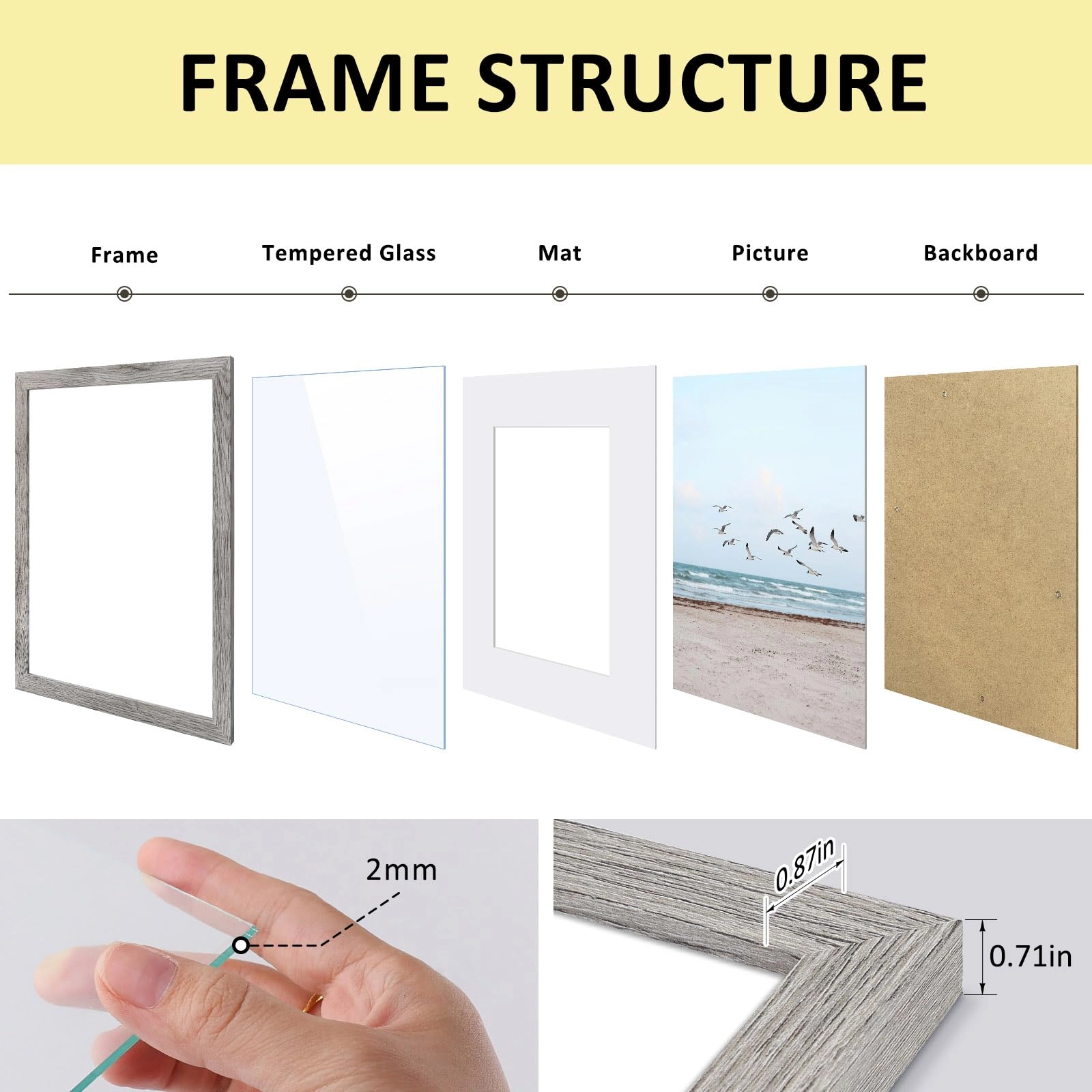 16x20 Frames Display