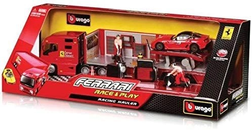 Bburago Ferrari Race & Play Racing Hauler - 1:43
