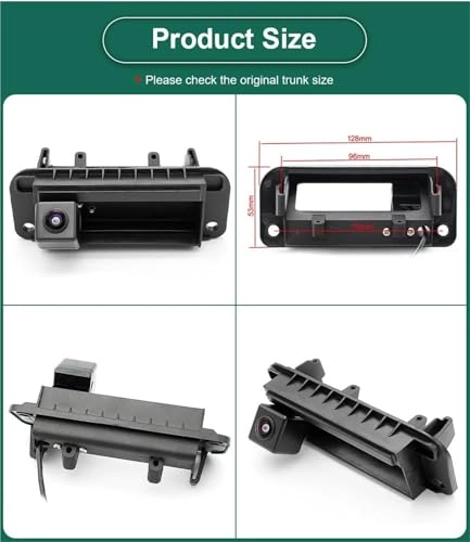 Rear View Camera Fisheye - Night vision Wired 1080P
