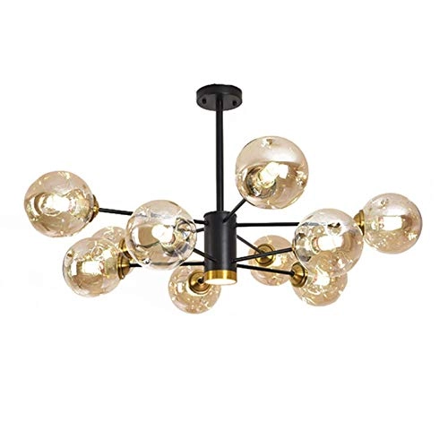 Magic Bean Lamp - Black and amber cover 10t