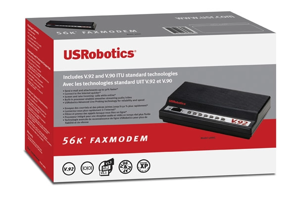 USR5686E - External Modem Fax 56K