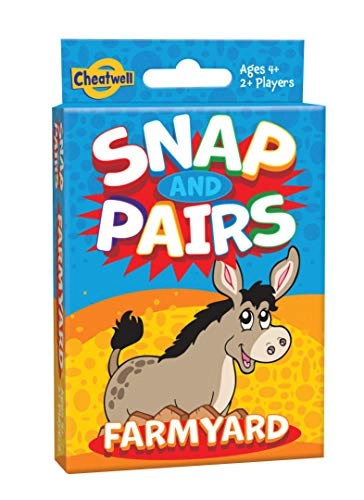 Snap + Pairs - Farmyard Card Game