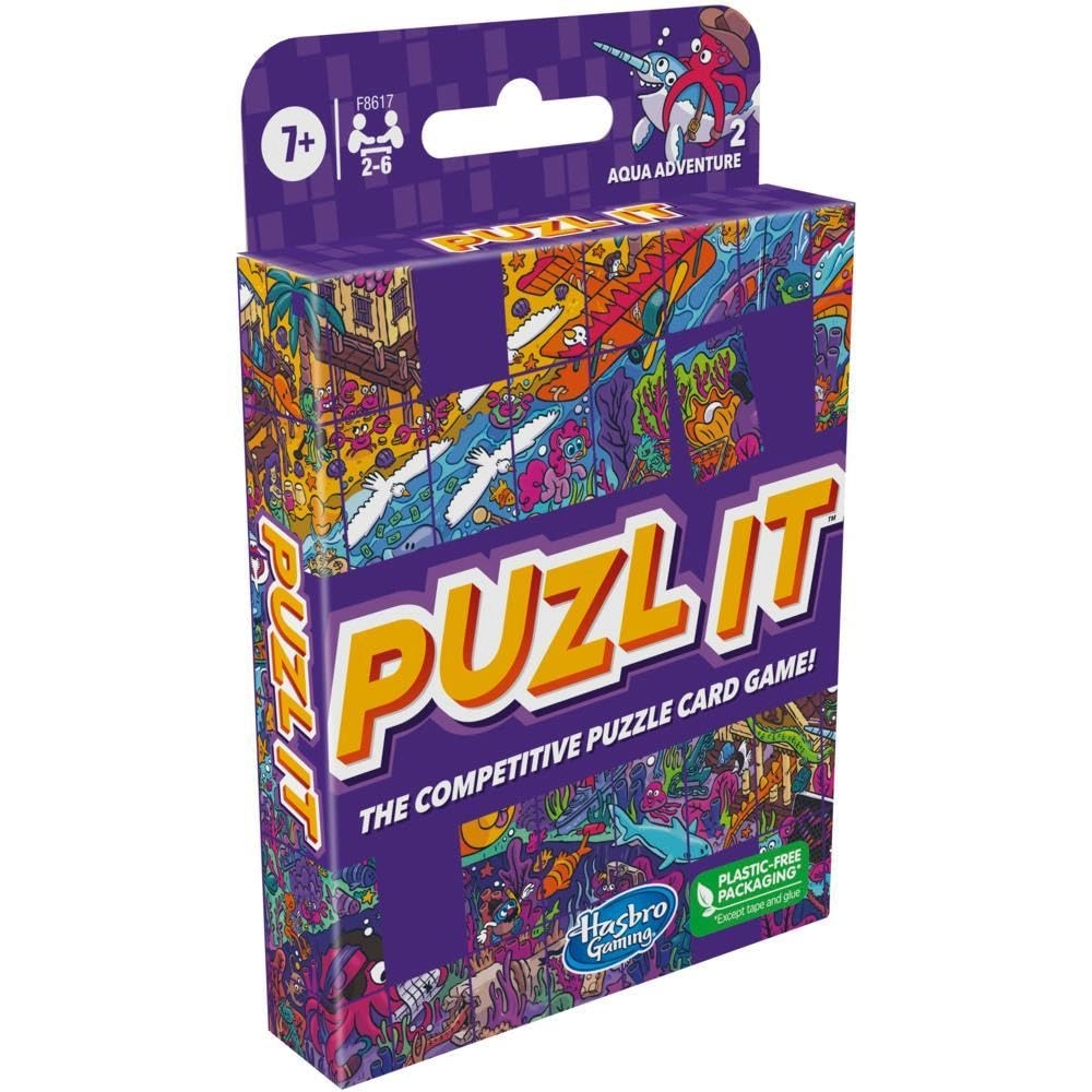 Hasbro Puzl It: Aqua Adventure - Card Game