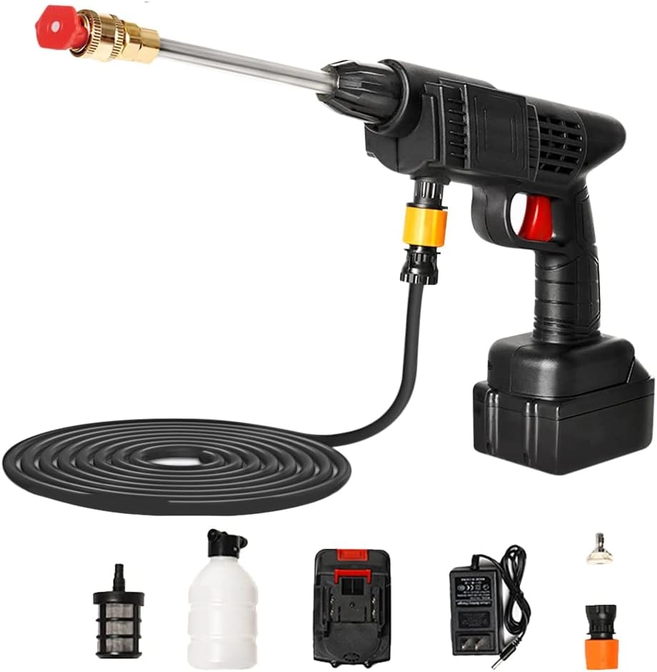 Cordless Electric Pressure Washer - 50Bar 20000mAh Foam Generator