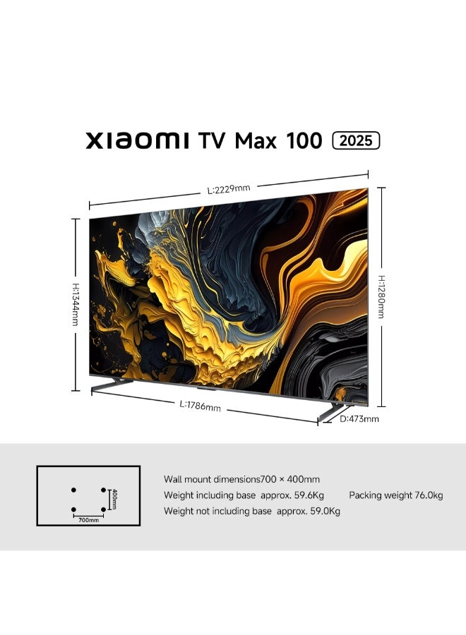 L100MA-MAXME - 100 inch