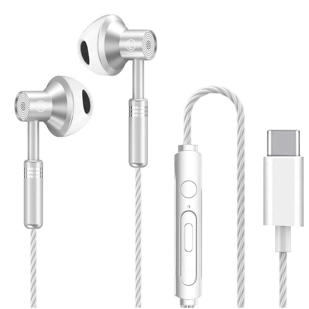 USB C Headphones Wired Earbud