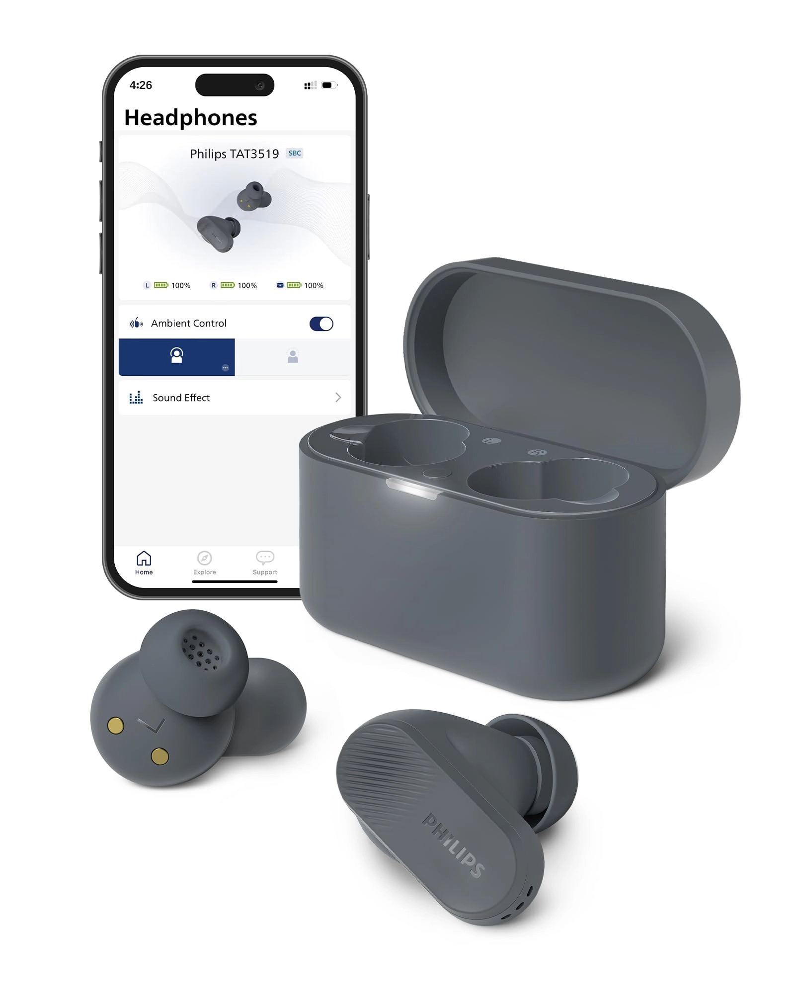 TPVision / Philips Audio TAT3519 Wireless Earbud