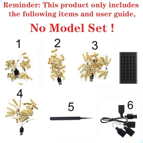 LED Light Kit Compatible with 10276 Colosseum - Plastic Architecture 1