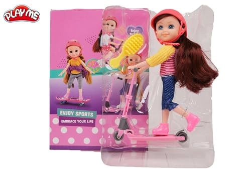 Little Diana Doll - Plastic Skate Boarding Ages 18 months+