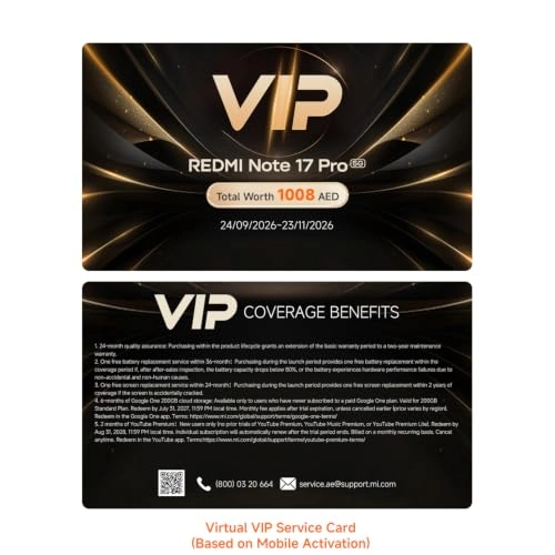 Note 17 pro 6GB 128GB + REDMI Headphones Neo