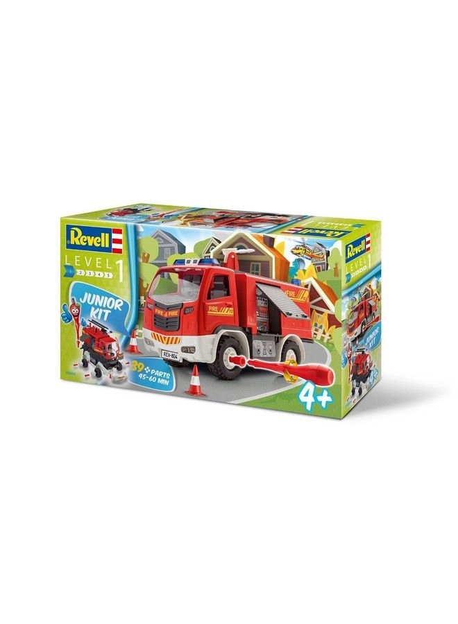 Junior Fire Truck Model Kit - Red