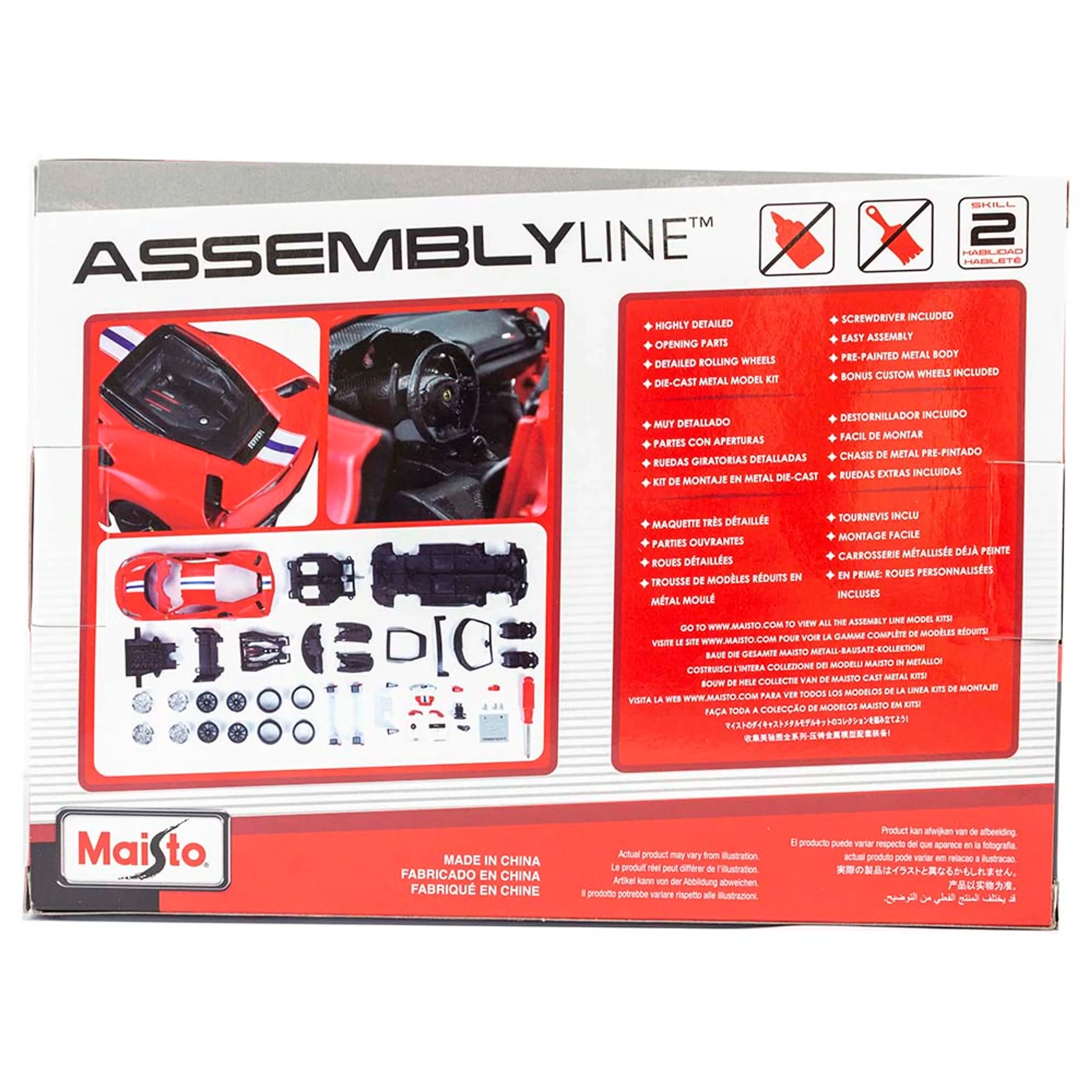 Ferrari 488 Pista - 1:24