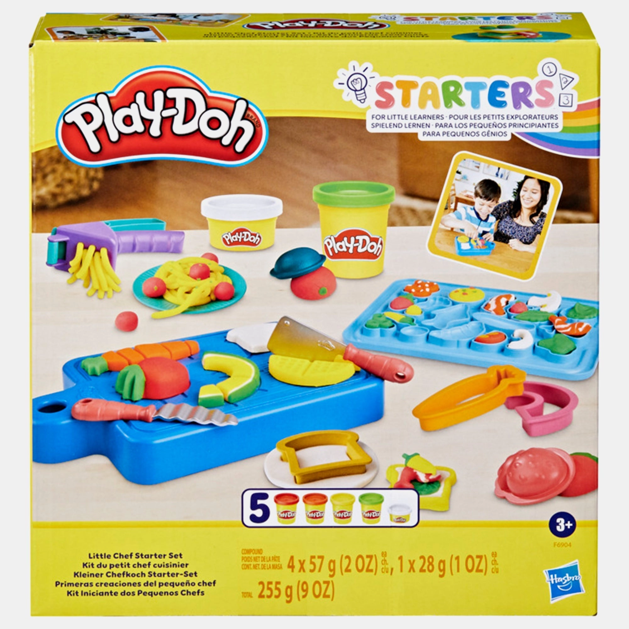 Play-Doh Little Chef Starter Set - Plastic, Modeling Compound 625g 19 pcs.