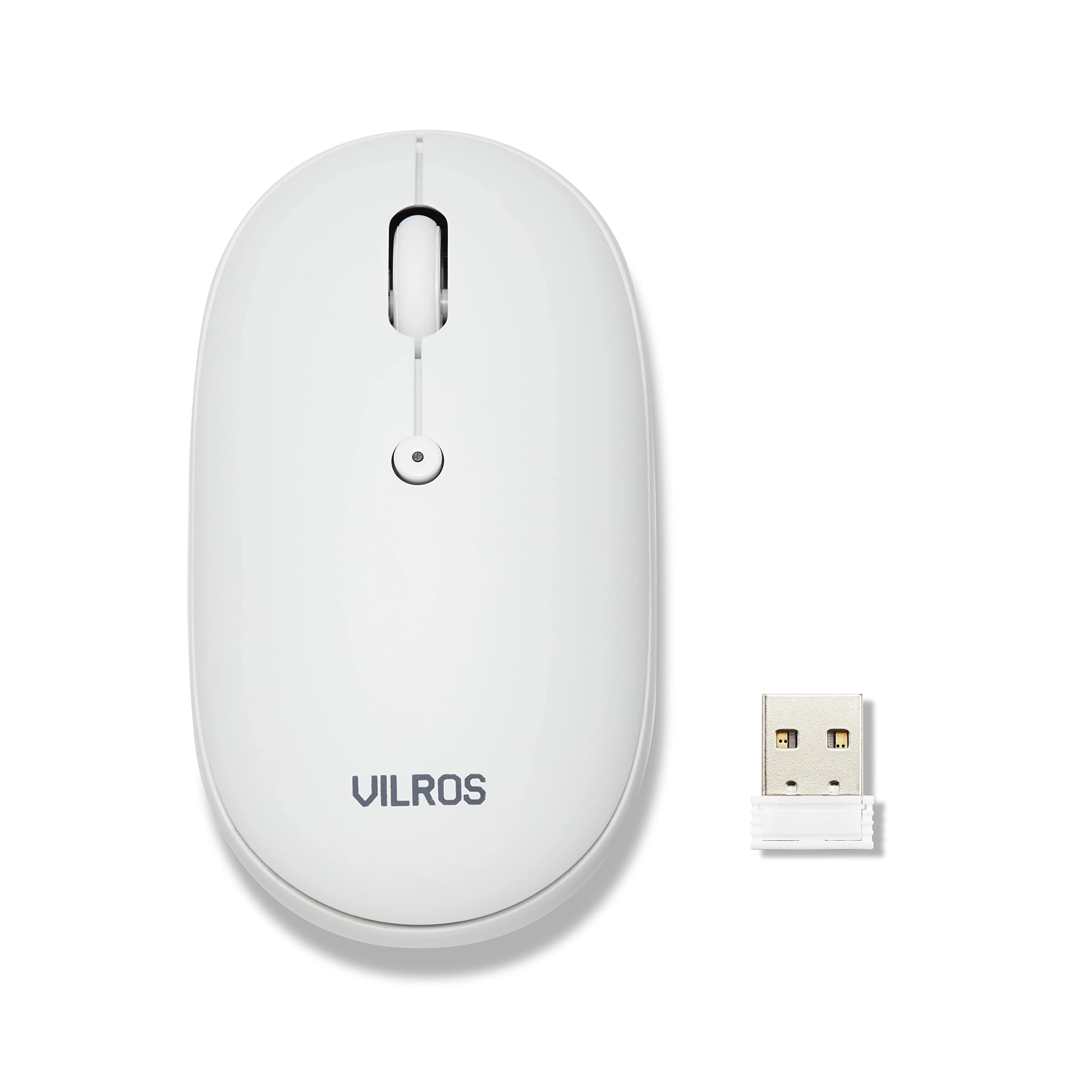 Vilros Dual Mode Wireless Mouse - Bluetooth Radio Frequency