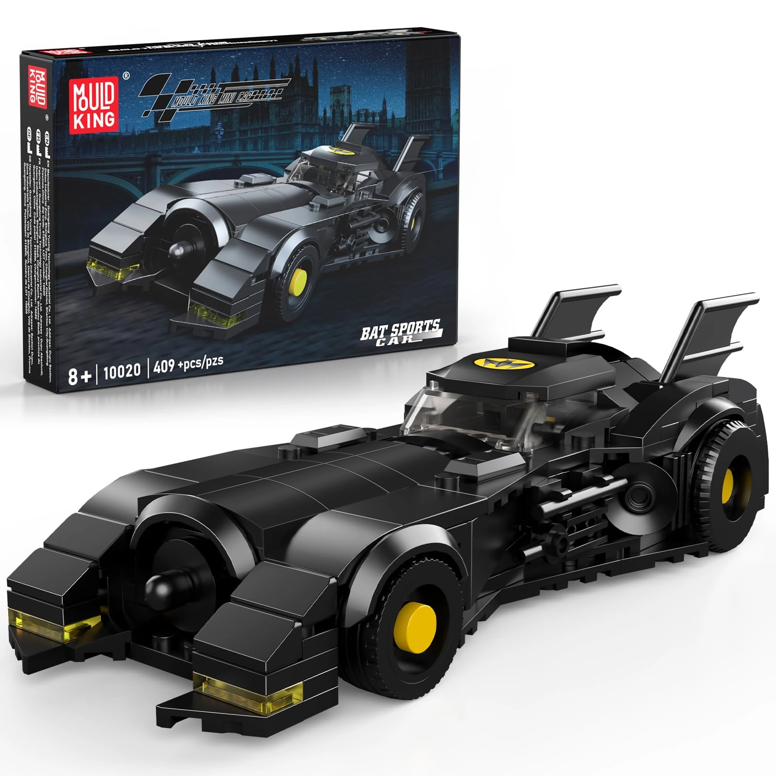 mould king Bat Super Car - 646 pcs