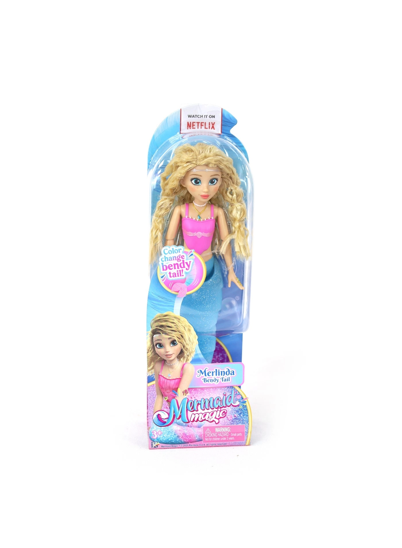 Mermaid Merlinda Doll - 9-Inches Plastic Ages 3+