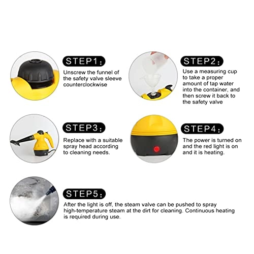 Steam Cleaner - 3.5Bar 350 Milliliters