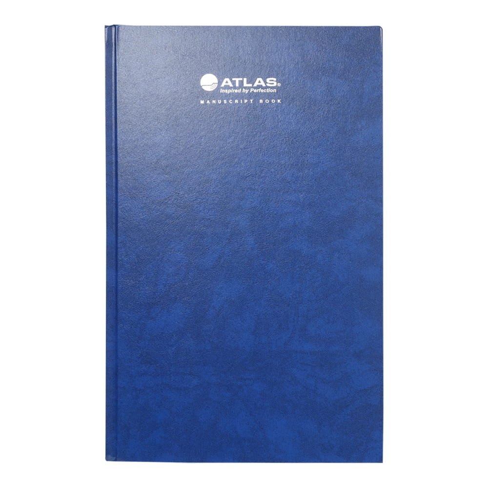 Atlas 4 Quire FS Manuscript Note Book 21 x 33 cm Hardcover - Lined