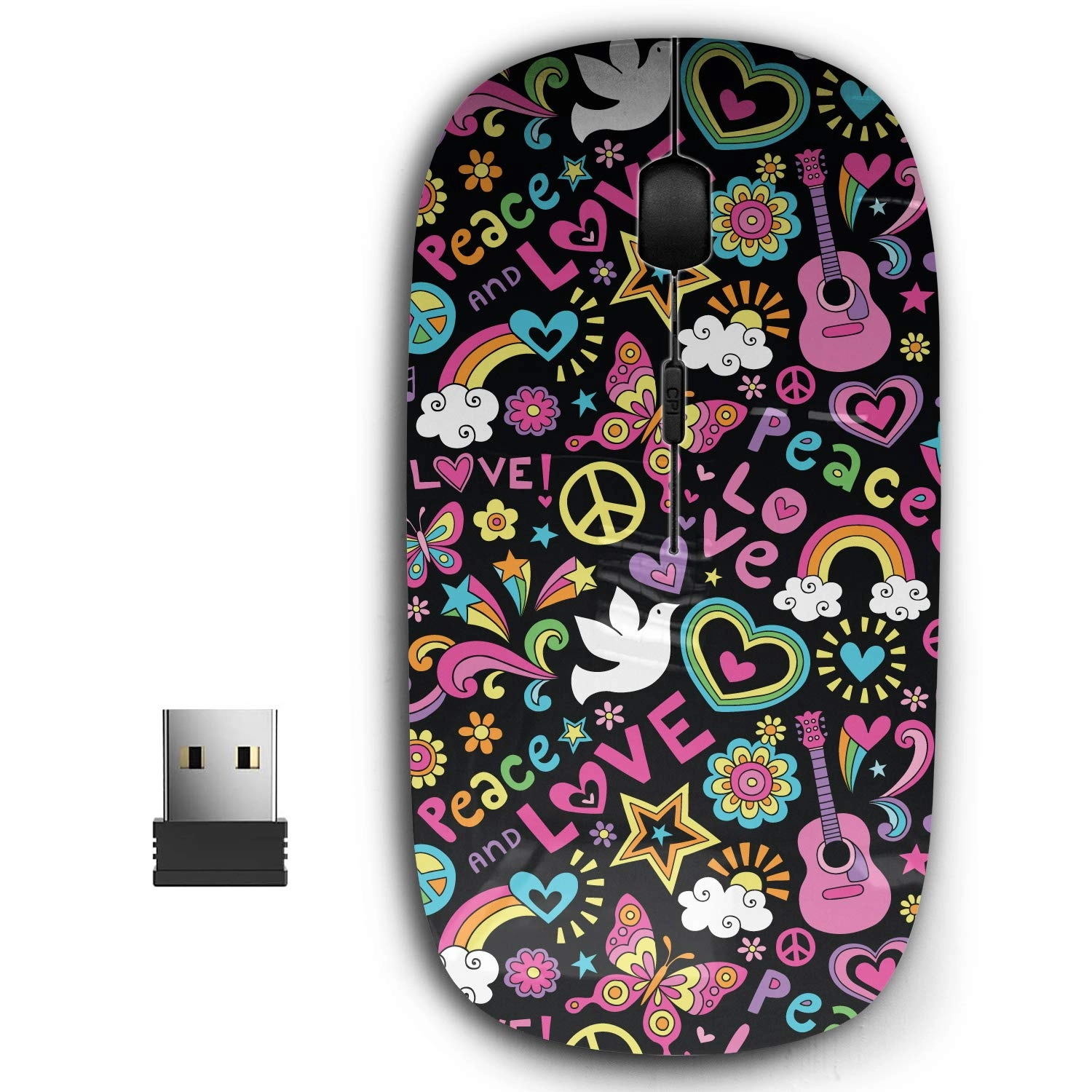 2.4G Ergonomic Portable USB Office Mouse - Wireless