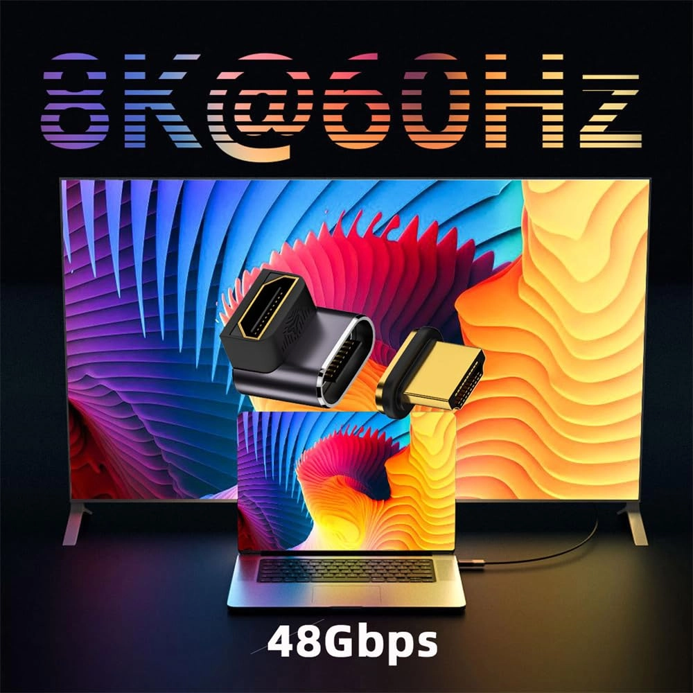 8K HDMI Adapter with Ethernet