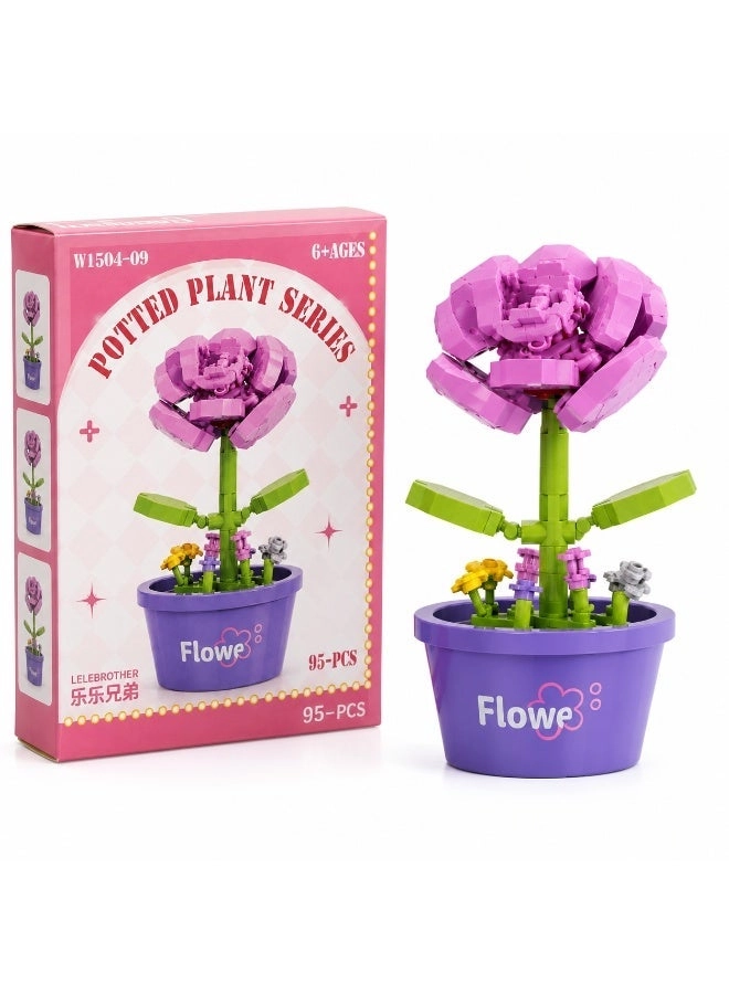 Generic Rose Flower - Pink Rose 95pcs