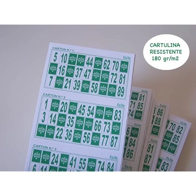 210 REUSABLE BOXES - Chips Not Included For 90 Ball Bingo