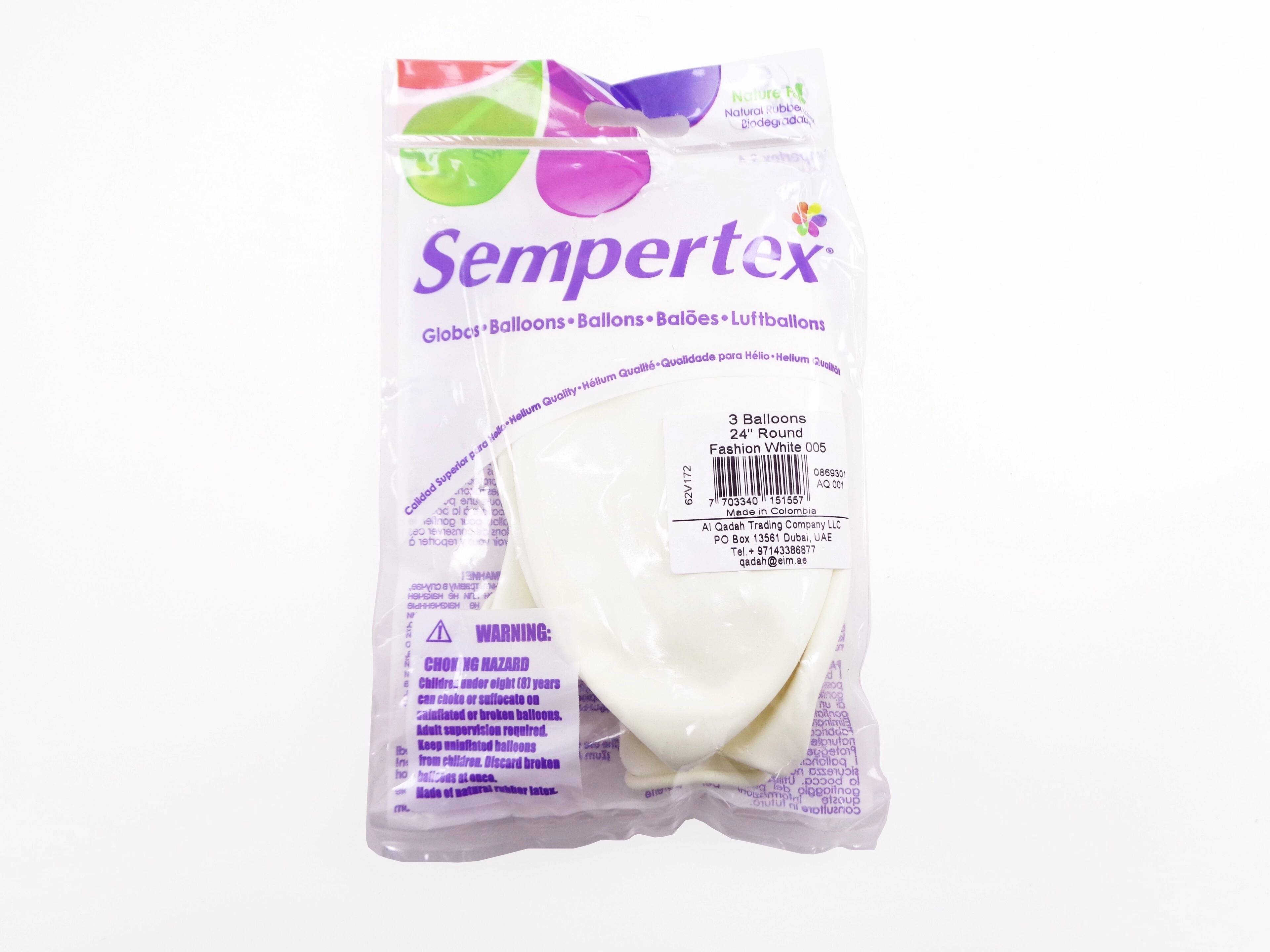 Round Balloons - 3 pcs