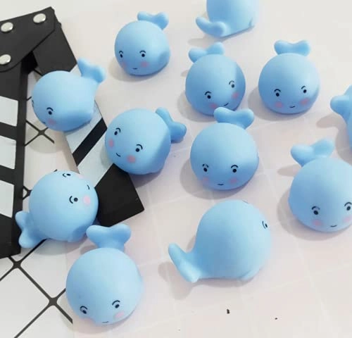 Creative Cartoon Cute Baby Whale - 10PCS Blue