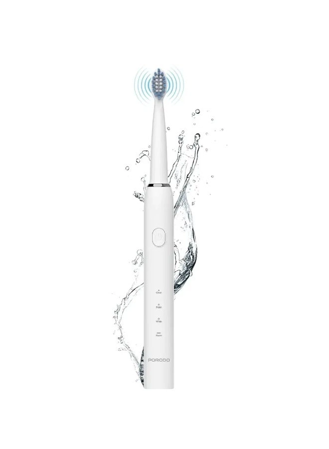 W-Sonic Electric Toothbrush - 100 Days Battery Life IPX7 19000 Stroke/Minute