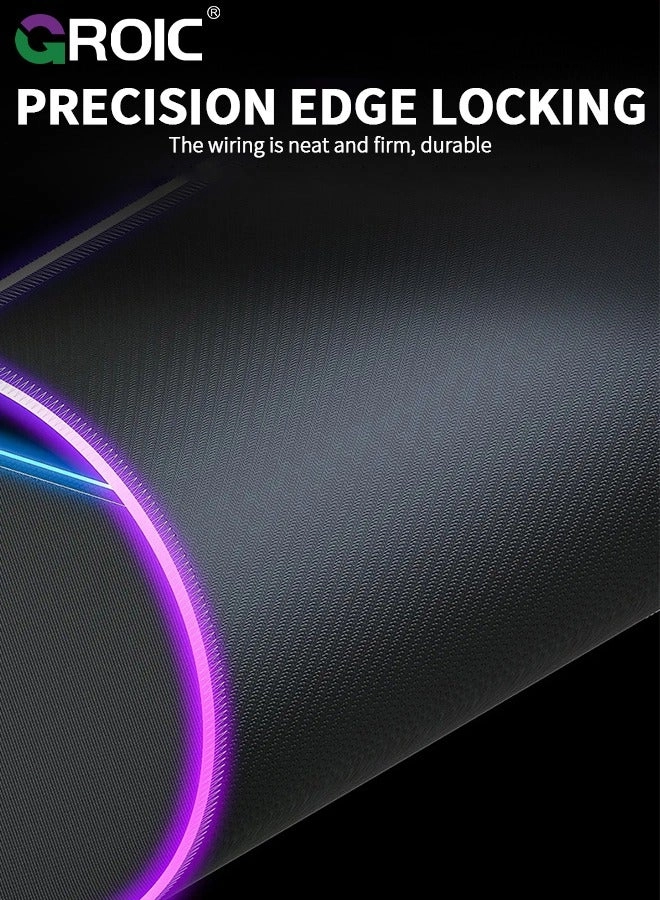 RGB Gaming Mouse Pad - 32.4x9.2 cm