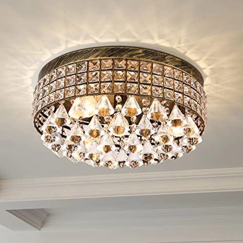 Crystal Chandelier - white light neutral white warm light Dimmable