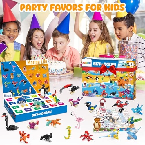 Mini Animal Building Blocks - 24 pcs