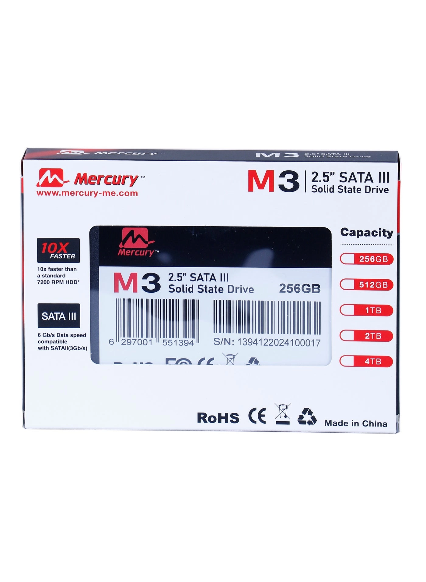 M3 Series - 256 GB 2.5-inch