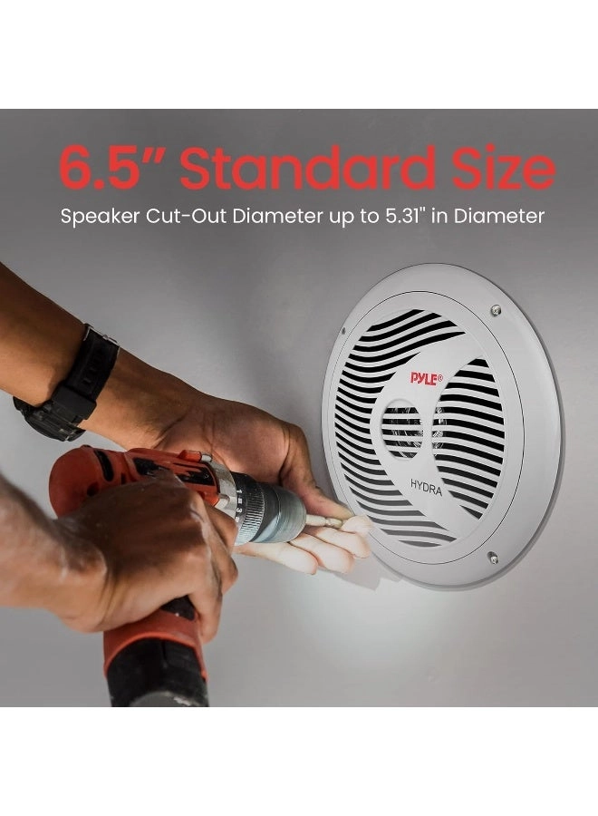 Dual Marine Speakers - 6.5 Inch 120 Watt