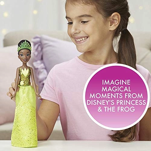 Tiana Doll - Plastic Royal Shimmer Ages 3+