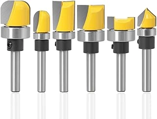 Router Bit Set - 1/4 Inch 6Pcs