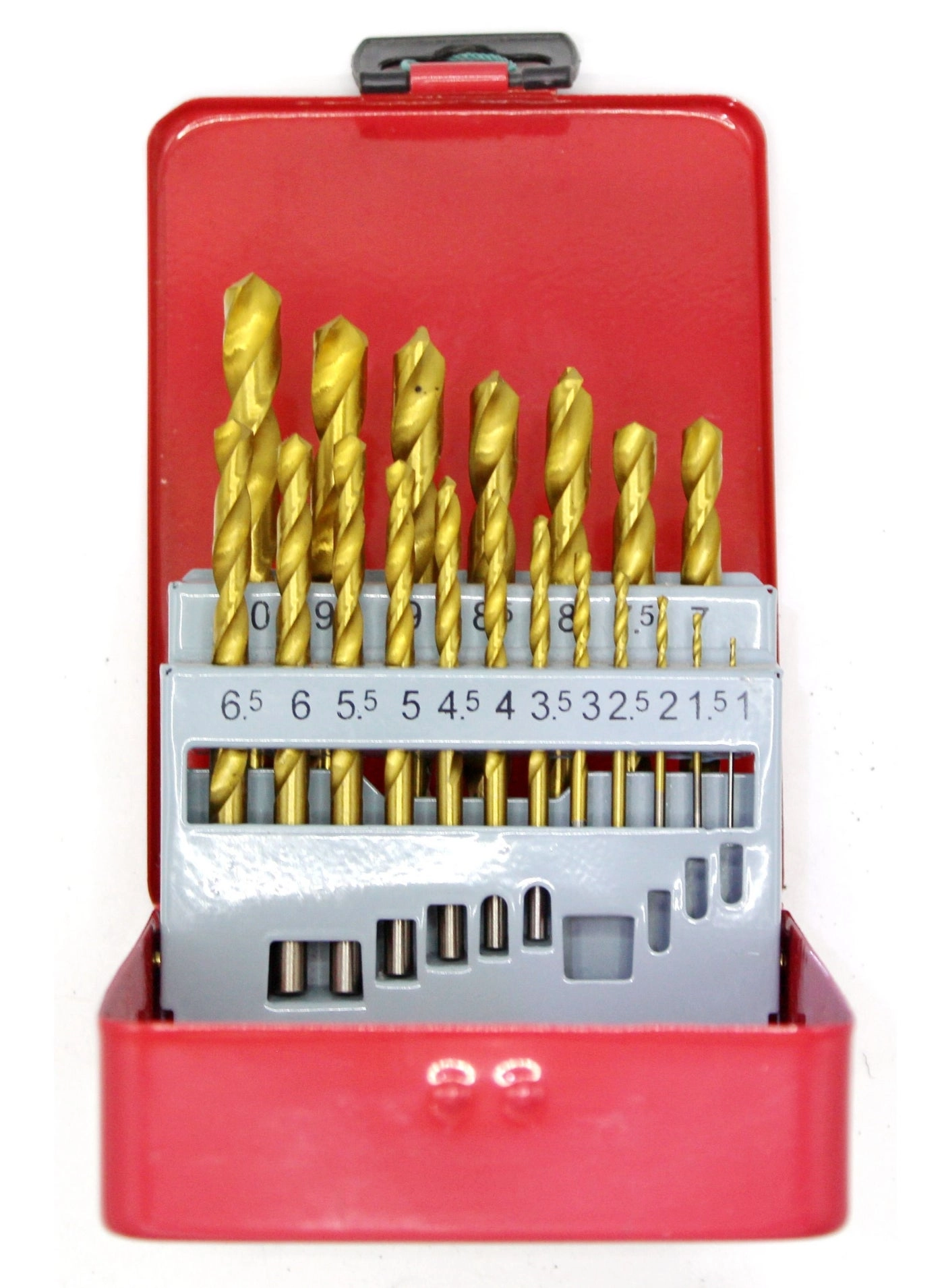 Kingroy Drill Bits - High-speed steel 19pc 1mm to 10mm