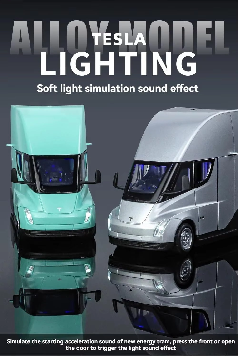 Tesla SEMI - 1:32 Scale 1.0 Count