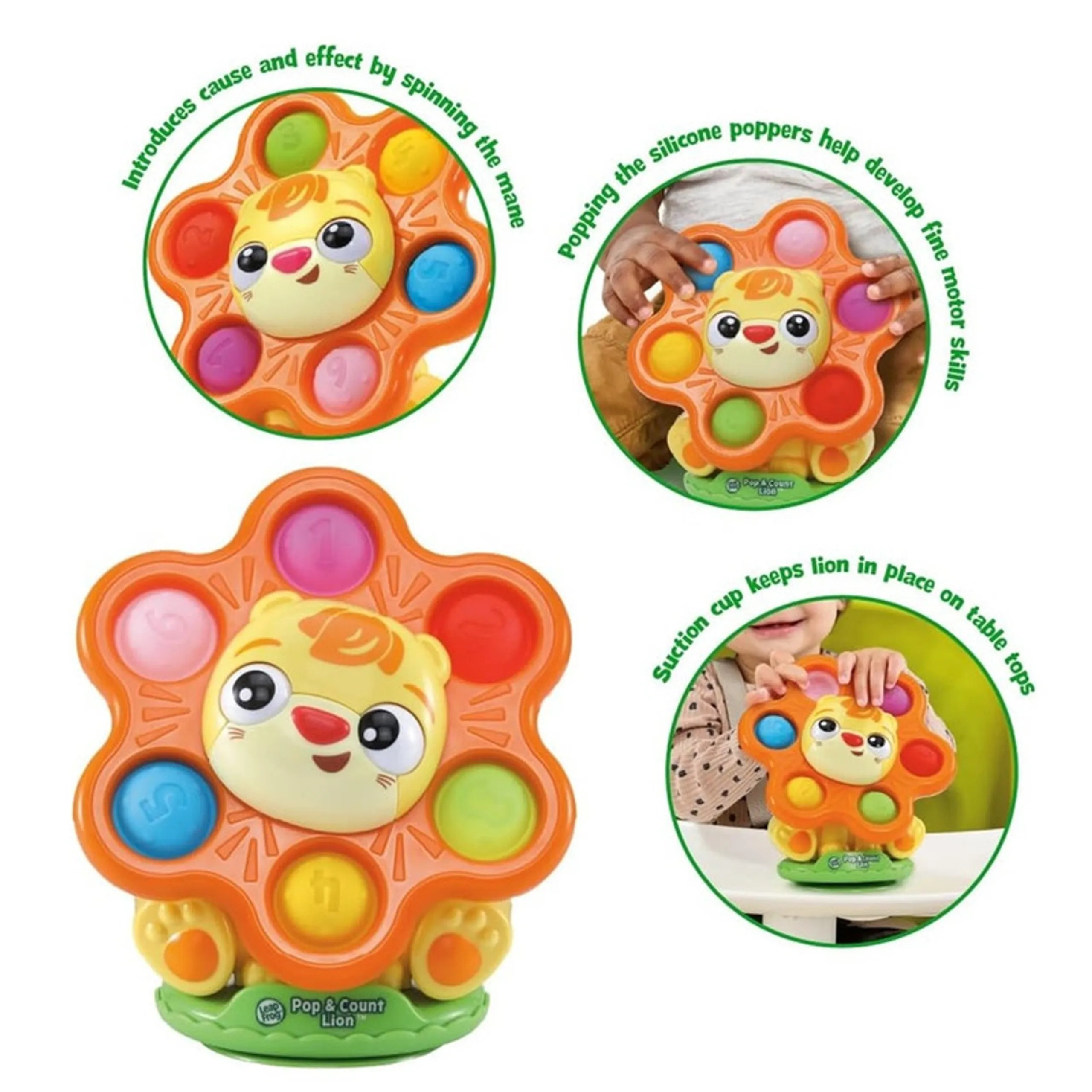 Pop & Count Lion - 6m+