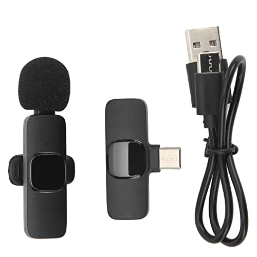 Wireless Lavalier USB+Lightning Microphone