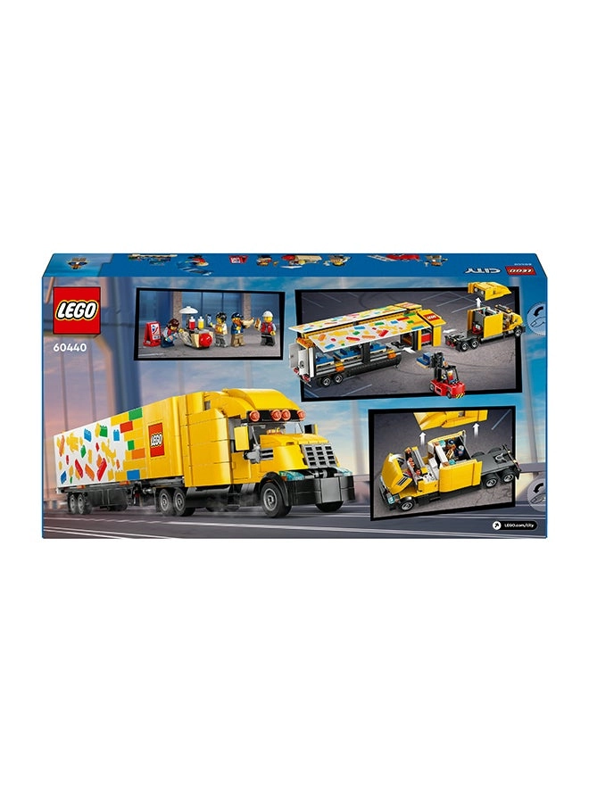 City Yellow Delivery Truck (60440)