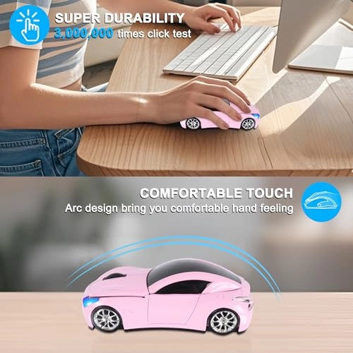Mini Ergonomic Sport Car Mouse - Wireless
