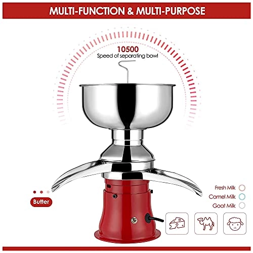 Electric Cream Separator - 50L/H