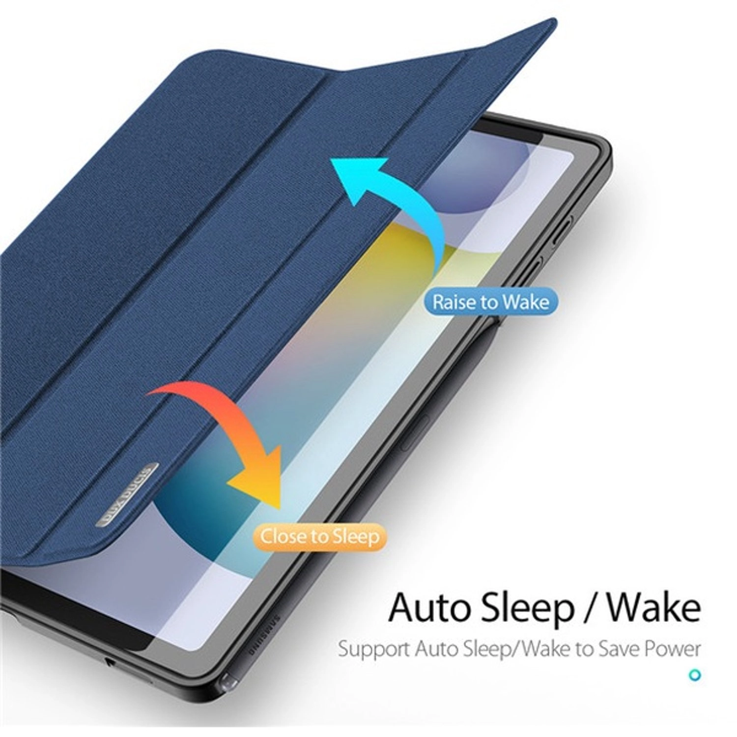 Folio Case with S Pen Holder for Samsung Tab S6 Lite (P610/P613/P615/P619)