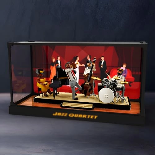 Acrylic Display Case - for Le-go 21334 Transparent