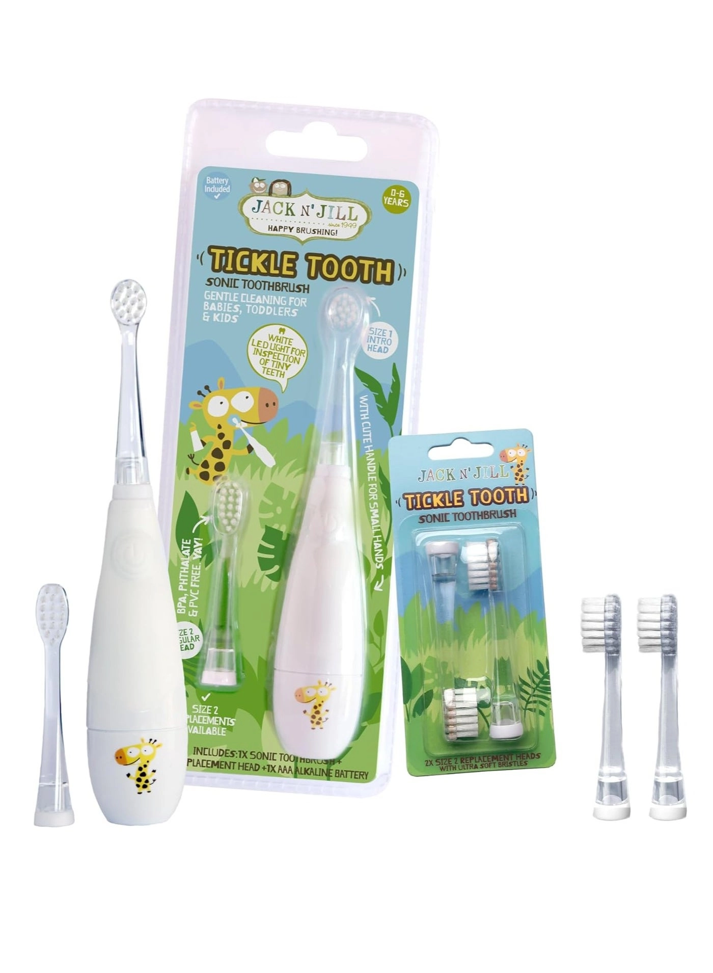 Jack N' Jill Tickle Tooth - Toddler Electric