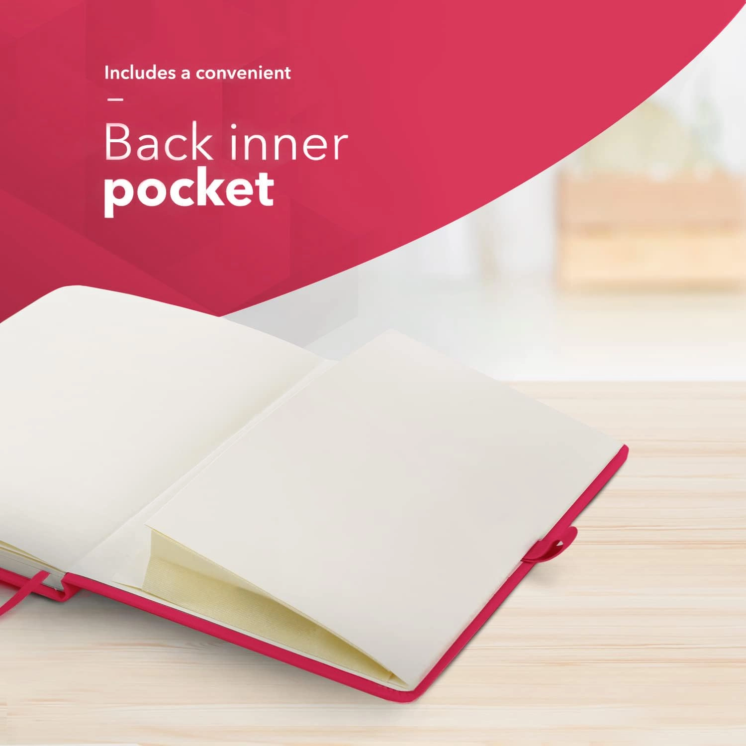 A4 Notebook A4 Hardcover - Lined 80 Sheets