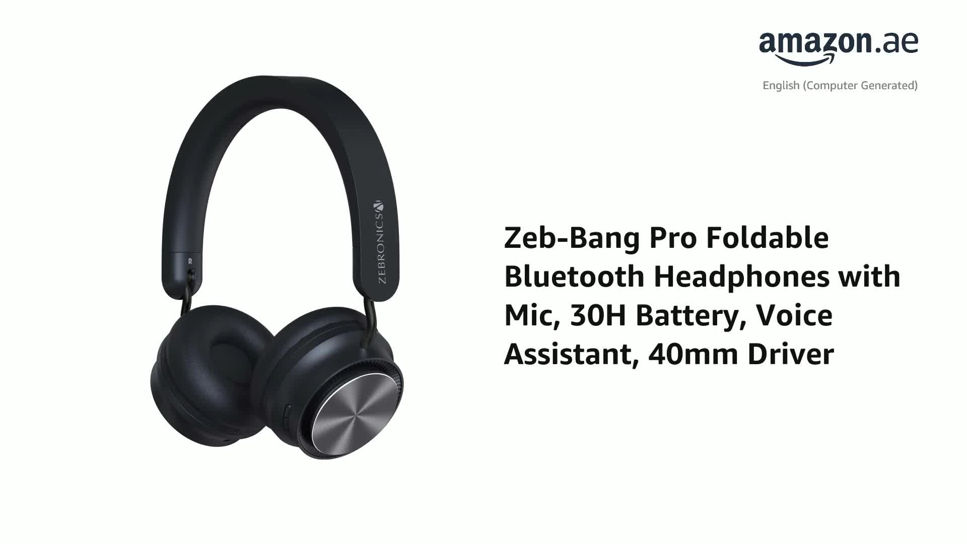 Zeb-Bang Pro Wireless Headphone