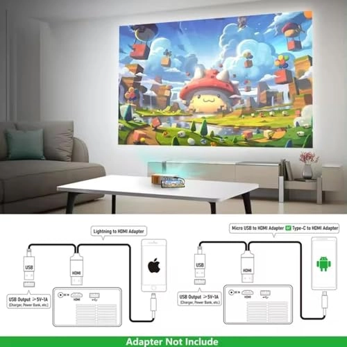 TV-Mini-Projector - 320 x 240 pixels